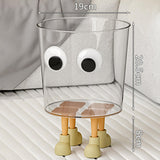 Maxbell Transparent Trash Can Clear Trash Can for Bedroom for for Office for Bedroom m