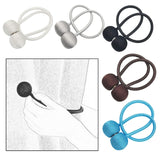 Maxbell 4 Pieces Curtain Ties Backs Modern Curtain Holders for Hotel Bedroom Outdoor