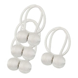 Maxbell 4 Pieces Curtain Ties Backs Modern Curtain Holders for Hotel Bedroom Outdoor