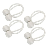 Maxbell 4 Pieces Curtain Ties Backs Modern Curtain Holders for Hotel Bedroom Outdoor
