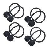 Maxbell 4 Pieces Curtain Ties Backs Modern Curtain Holders for Hotel Bedroom Outdoor