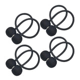 Maxbell 4 Pieces Curtain Ties Backs Modern Curtain Holders for Hotel Bedroom Outdoor
