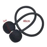 Maxbell 4 Pieces Curtain Ties Backs Modern Curtain Holders for Hotel Bedroom Outdoor