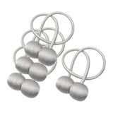 Maxbell 4 Pieces Curtain Ties Backs Modern Curtain Holders for Hotel Bedroom Outdoor