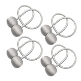 Maxbell 4 Pieces Curtain Ties Backs Modern Curtain Holders for Hotel Bedroom Outdoor