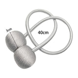 Maxbell 4 Pieces Curtain Ties Backs Modern Curtain Holders for Hotel Bedroom Outdoor