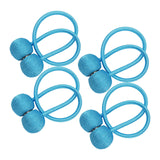 Maxbell 4 Pieces Curtain Ties Backs Modern Curtain Holders for Hotel Bedroom Outdoor