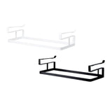 Maxbell Cabinet Hanging Basket Sturdy Storage Rack for Living Room Cabinet Household White