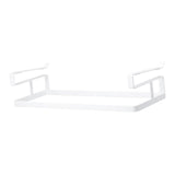 Maxbell Cabinet Hanging Basket Sturdy Storage Rack for Living Room Cabinet Household White