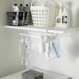 Maxbell Cabinet Hanging Basket Sturdy Storage Rack for Living Room Cabinet Household White