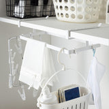 Maxbell Cabinet Hanging Basket Sturdy Storage Rack for Living Room Cabinet Household White