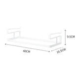 Maxbell Cabinet Hanging Basket Sturdy Storage Rack for Living Room Cabinet Household White