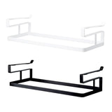 Maxbell Cabinet Hanging Basket Sturdy Storage Rack for Living Room Cabinet Household White