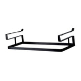 Maxbell Cabinet Hanging Basket Sturdy Storage Rack for Living Room Cabinet Household Black