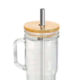 Maxbell Coffee Cup 24oz Fruit Juice Drink Glass Durable Jar Cup for Tea Milk Workout