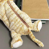 Maxbell Cat Shaped Pencil Case High Capacity Stuffed Animal Bag for Home Child Teens