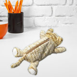 Maxbell Cat Shaped Pencil Case High Capacity Stuffed Animal Bag for Home Child Teens