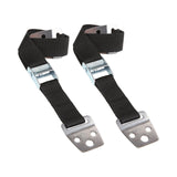 Maxbell TV Fixing Straps Furniture Security Anchors for Dresser Bookcase Flat Screen White Buckle 2PCS