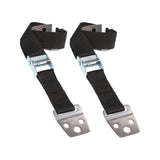 Maxbell TV Fixing Straps Furniture Security Anchors for Dresser Bookcase Flat Screen White Buckle 2PCS