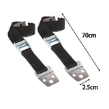 Maxbell TV Fixing Straps Furniture Security Anchors for Dresser Bookcase Flat Screen White Buckle 2PCS