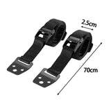 Maxbell TV Fixing Straps Furniture Security Anchors for Dresser Bookcase Flat Screen Black Buckle 2PCS