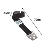 Maxbell TV Fixing Straps Furniture Security Anchors for Dresser Bookcase Flat Screen White Buckle 1PC