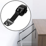 Maxbell TV Fixing Straps Furniture Security Anchors for Dresser Bookcase Flat Screen Black Buckle 1PC