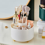 Maxbell Makeup Organizer Make up Holder Display Stand for Desktop Countertop Bedroom White