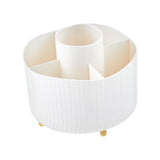 Maxbell Makeup Organizer Make up Holder Display Stand for Desktop Countertop Bedroom White