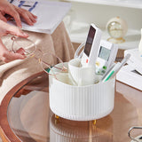 Maxbell Makeup Organizer Make up Holder Display Stand for Desktop Countertop Bedroom White