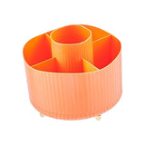 Maxbell Makeup Organizer Make up Holder Display Stand for Desktop Countertop Bedroom Orange