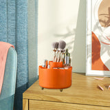 Maxbell Makeup Organizer Make up Holder Display Stand for Desktop Countertop Bedroom Orange