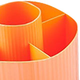 Maxbell Makeup Organizer Make up Holder Display Stand for Desktop Countertop Bedroom Orange