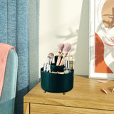 Maxbell Makeup Organizer Make up Holder Display Stand for Desktop Countertop Bedroom Green