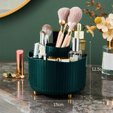 Maxbell Makeup Organizer Make up Holder Display Stand for Desktop Countertop Bedroom Green