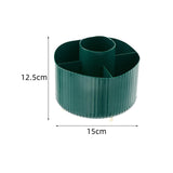 Maxbell Makeup Organizer Make up Holder Display Stand for Desktop Countertop Bedroom Green