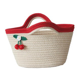 Maxbell Crochet Tote Bag Crochet Purse Portable Clutch Bag for Seaside Beach Outdoor
