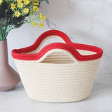 Maxbell Crochet Tote Bag Crochet Purse Portable Clutch Bag for Seaside Beach Outdoor