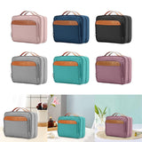 Maxbell Hanging Toiletry Bag Accessories Portable Men Jewelry Organizer Cosmetic Bag Pink