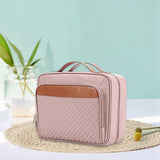 Maxbell Hanging Toiletry Bag Accessories Portable Men Jewelry Organizer Cosmetic Bag Pink