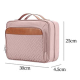 Maxbell Hanging Toiletry Bag Accessories Portable Men Jewelry Organizer Cosmetic Bag Pink