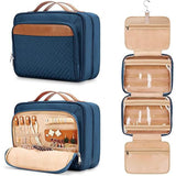 Maxbell Hanging Toiletry Bag Accessories Portable Men Jewelry Organizer Cosmetic Bag Dark Blue