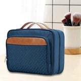 Maxbell Hanging Toiletry Bag Accessories Portable Men Jewelry Organizer Cosmetic Bag Dark Blue