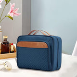 Maxbell Hanging Toiletry Bag Accessories Portable Men Jewelry Organizer Cosmetic Bag Dark Blue