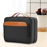 Maxbell Hanging Toiletry Bag Accessories Portable Men Jewelry Organizer Cosmetic Bag Black