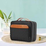 Maxbell Hanging Toiletry Bag Accessories Portable Men Jewelry Organizer Cosmetic Bag Black