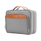 Maxbell Hanging Toiletry Bag Accessories Portable Men Jewelry Organizer Cosmetic Bag Grey