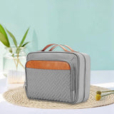 Maxbell Hanging Toiletry Bag Accessories Portable Men Jewelry Organizer Cosmetic Bag Grey