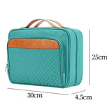 Maxbell Hanging Toiletry Bag Accessories Portable Men Jewelry Organizer Cosmetic Bag Blue