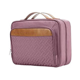 Maxbell Hanging Toiletry Bag Accessories Portable Men Jewelry Organizer Cosmetic Bag Dark Purple